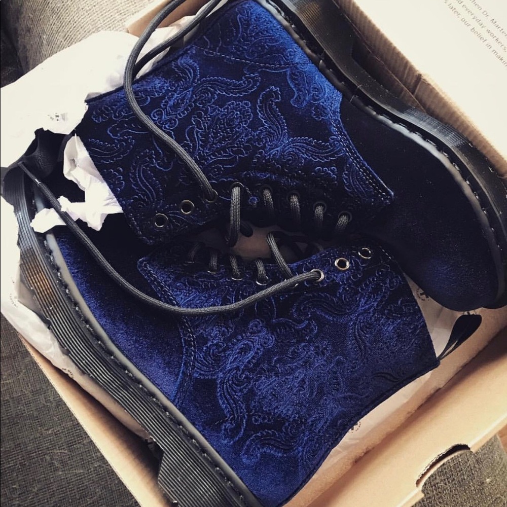 Doc Martens Women's 1460 Brocade Combat Boot